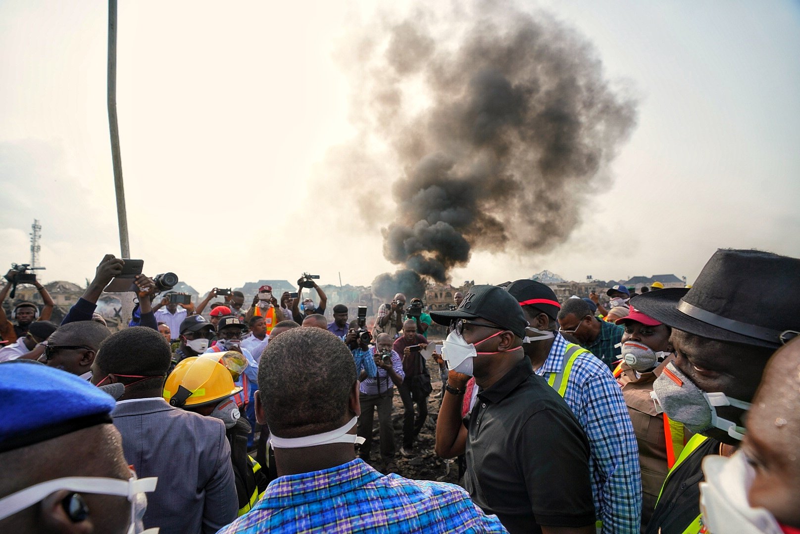 Sanwo-Olu to probe cause of Abule Ado explosion